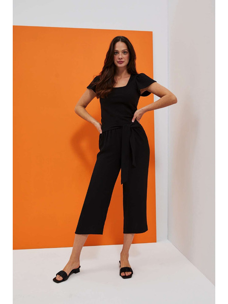 Moodo Hlače sa vezivanjem u struku Moodo