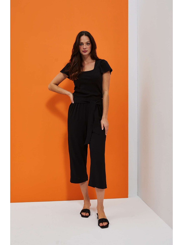 Moodo Hlače sa vezivanjem u struku Moodo