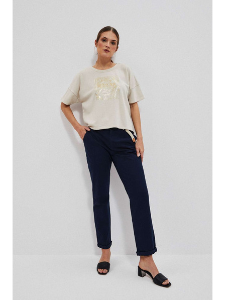 Moodo Tamno modre chino hlače Moodo