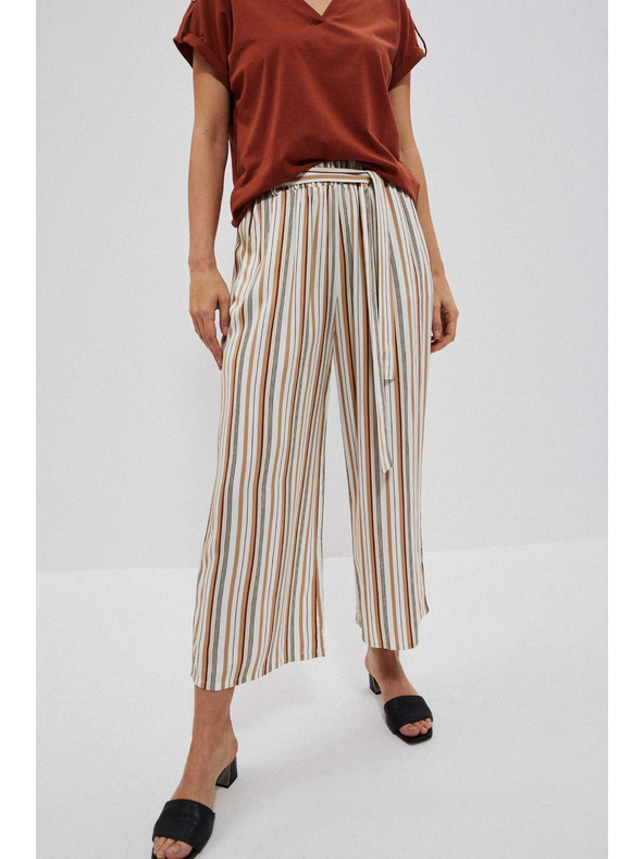 Moodo Prugaste biserne hlačo-suknje Moodo