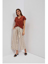Moodo Prugaste biserne hlačo-suknje Moodo