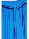 Moodo Azurne hlače s širokim nogavicama Moodo