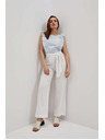 Moodo Lanene hlače širokog kroja Moodo