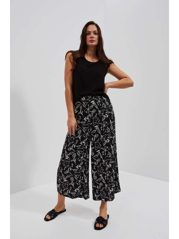 Moodo Hlače s cvjetnim printom Moodo