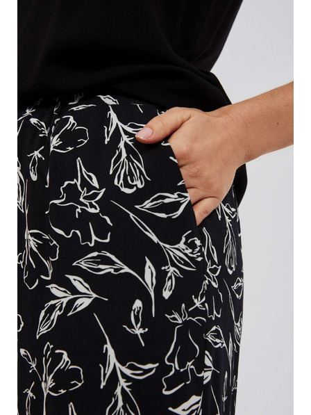 Moodo Hlače s cvjetnim printom Moodo