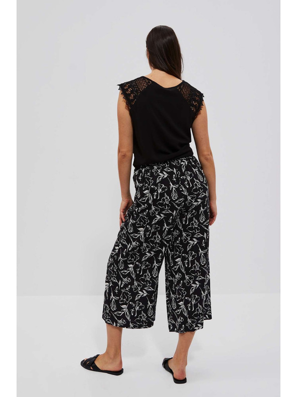Moodo Hlače s cvjetnim printom Moodo