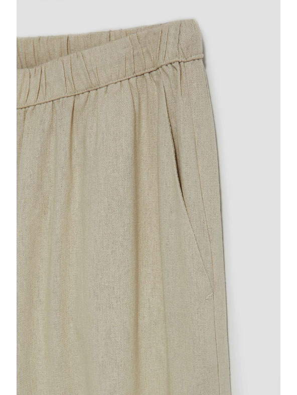 Moodo Pijesak boje hlače s ravnom nogavicom Moodo