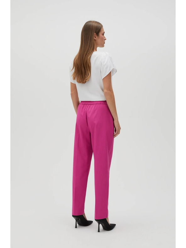 Moodo Fuksija hlače s ravnim nogavicama Moodo