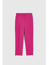 Moodo Fuksija hlače s ravnim nogavicama Moodo