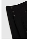 Moodo Crne hlačo-suknje s gumbima Moodo