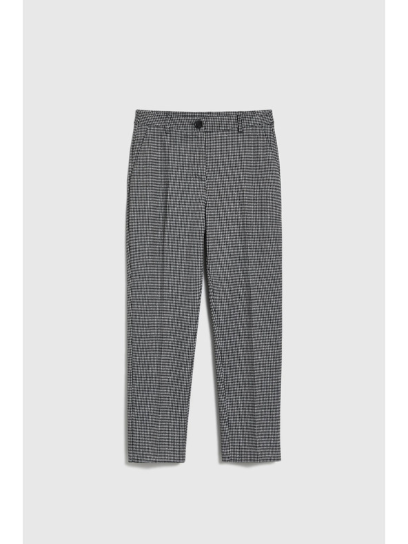 Moodo Sive hlače u pepito uzorku Moodo