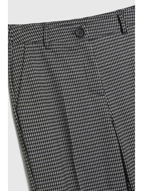 Moodo Sive hlače u pepito uzorku Moodo