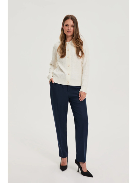 Moodo Tamno plave hlače ravnih nogavica u klasju Moodo