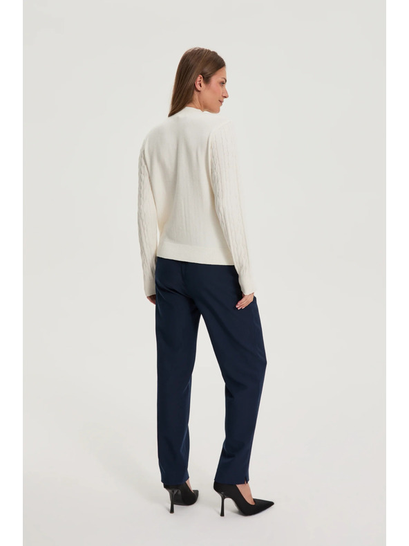 Moodo Tamno plave hlače ravnih nogavica u klasju Moodo