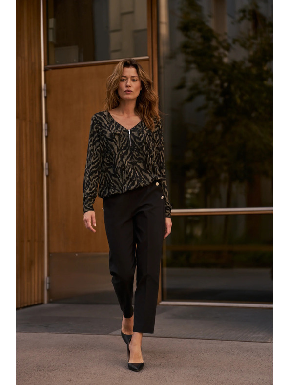 Moodo Crne cigarete hlače Moodo