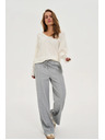 Moodo Sive hlače širokih nogavica Moodo