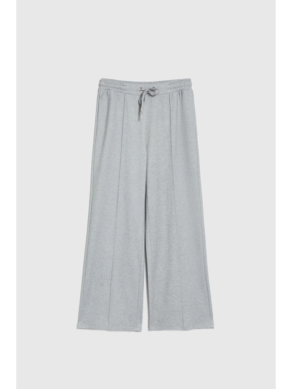 Moodo Sive hlače širokih nogavica Moodo