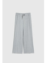 Moodo Sive hlače širokih nogavica Moodo