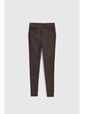 Moodo Voskane smeđe hlače Moodo