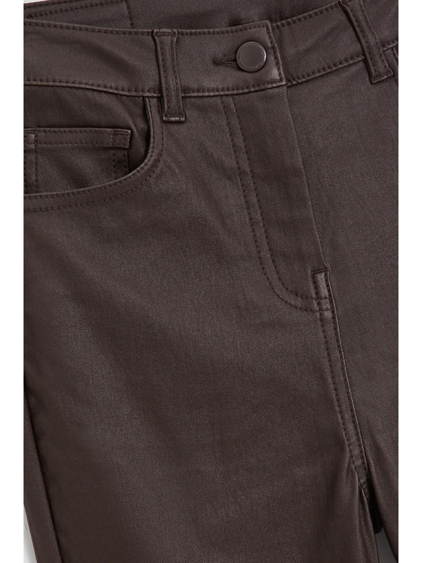 Moodo Voskane smeđe hlače Moodo