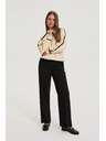 Moodo Crne hlače s pojasom Moodo