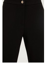 Moodo Glatke crne hlače Moodo