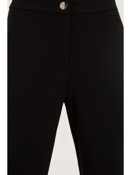 Moodo Glatke crne hlače Moodo