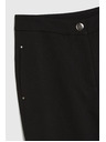 Moodo Glatke crne hlače Moodo