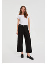 Moodo Crne hlače s pojasom Moodo