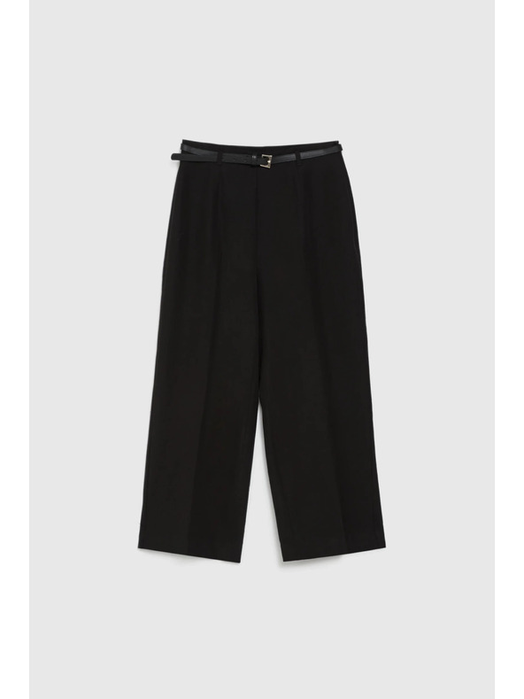 Moodo Crne hlače s pojasom Moodo