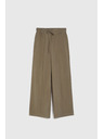 Moodo Maslinaste široke hlače Moodo