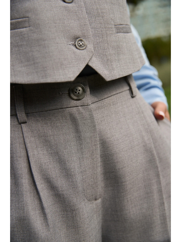 Moodo Sive hlače sa strukturom Moodo