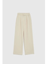 Moodo Bež hlače s pojasom Moodo