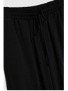 Moodo Crne viskozne hlače Moodo