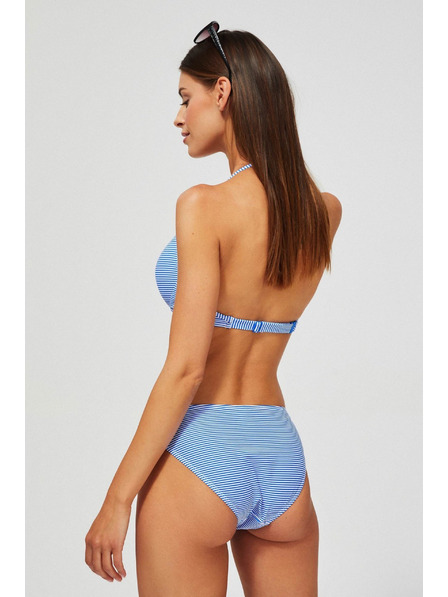 Moodo Prugasti donji dio kupaćeg kostima plavi Moodo