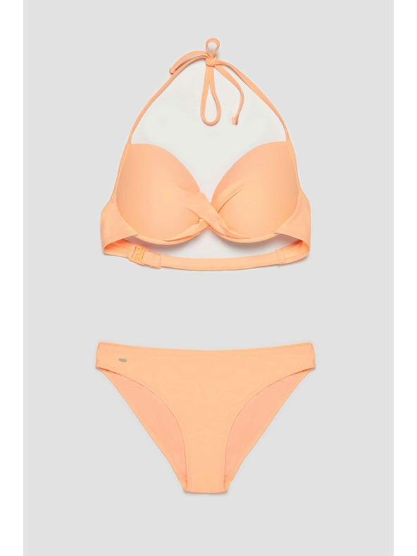 Moodo Donji dio kupaćeg kostima od glatkog materijala breskvin Moodo