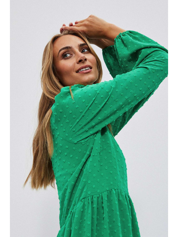 Moodo Zelene haljine s napuhanim rukavima Moodo