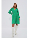 Moodo Zelene haljine s napuhanim rukavima Moodo