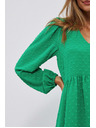 Moodo Zelene haljine s napuhanim rukavima Moodo