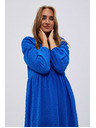 Moodo Plave haljine s napuhanim rukavima Moodo
