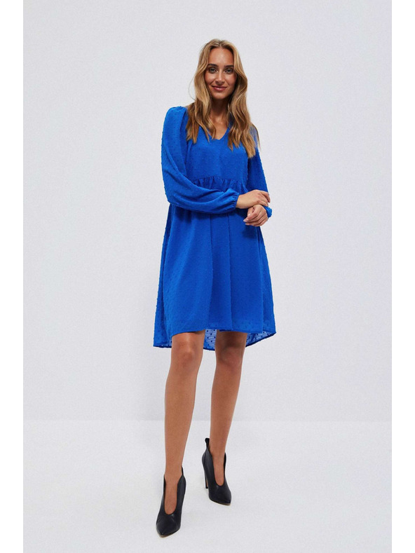 Moodo Plave haljine s napuhanim rukavima Moodo
