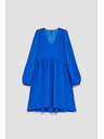 Moodo Plave haljine s napuhanim rukavima Moodo