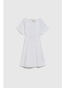 Moodo Bijele pamučne haljine s golim leđima Moodo