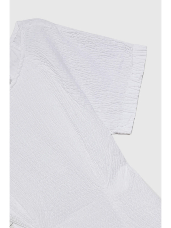 Moodo Bijele pamučne haljine s golim leđima Moodo