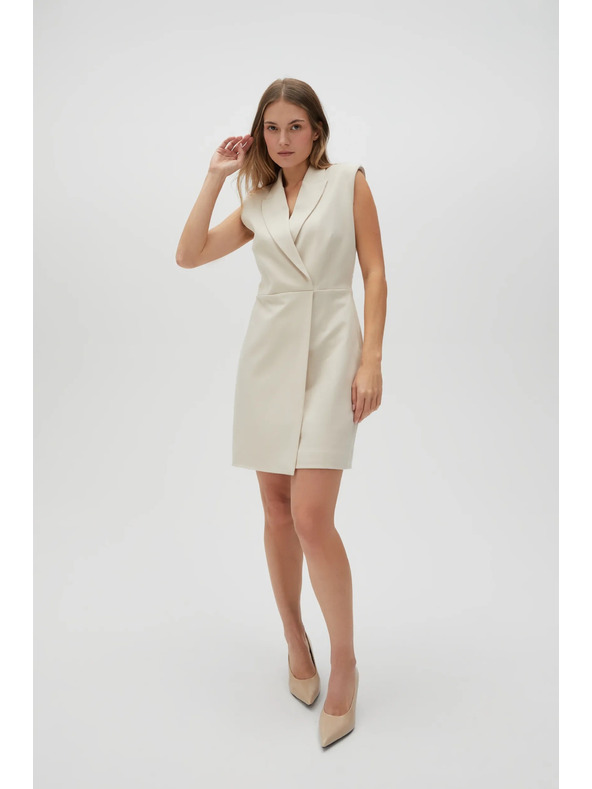 Moodo Elegantne bež haljine Moodo