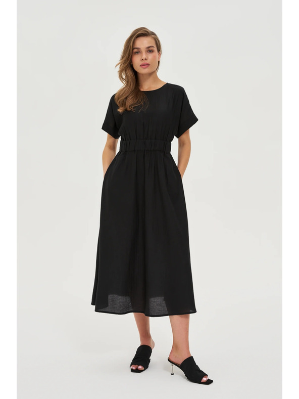 Moodo Viskozne crne haljine Moodo