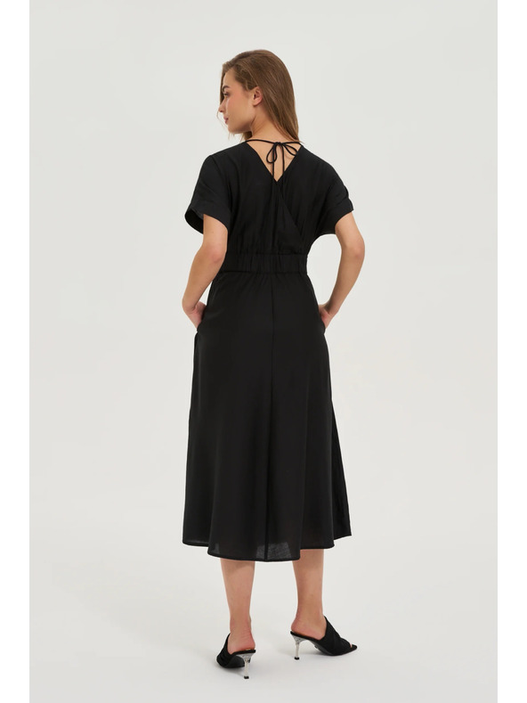 Moodo Viskozne crne haljine Moodo
