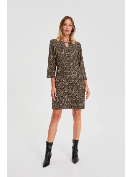 Moodo Crne haljine s blagim uzorkom Moodo