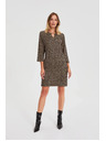 Moodo Crne haljine s blagim uzorkom Moodo