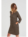 Moodo Crne haljine s blagim uzorkom Moodo